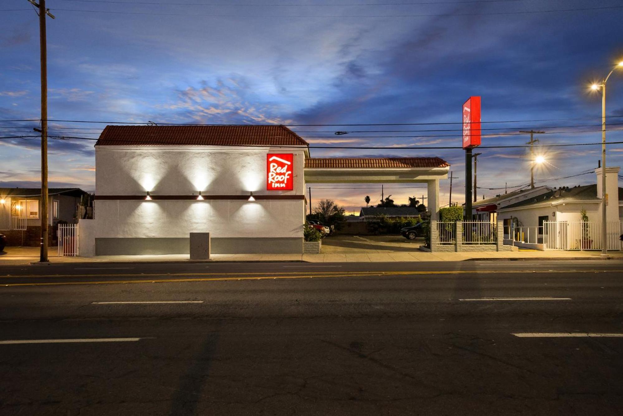 Red Roof Inn Carson - Wilmington, Ca Los Angeles Eksteriør billede
