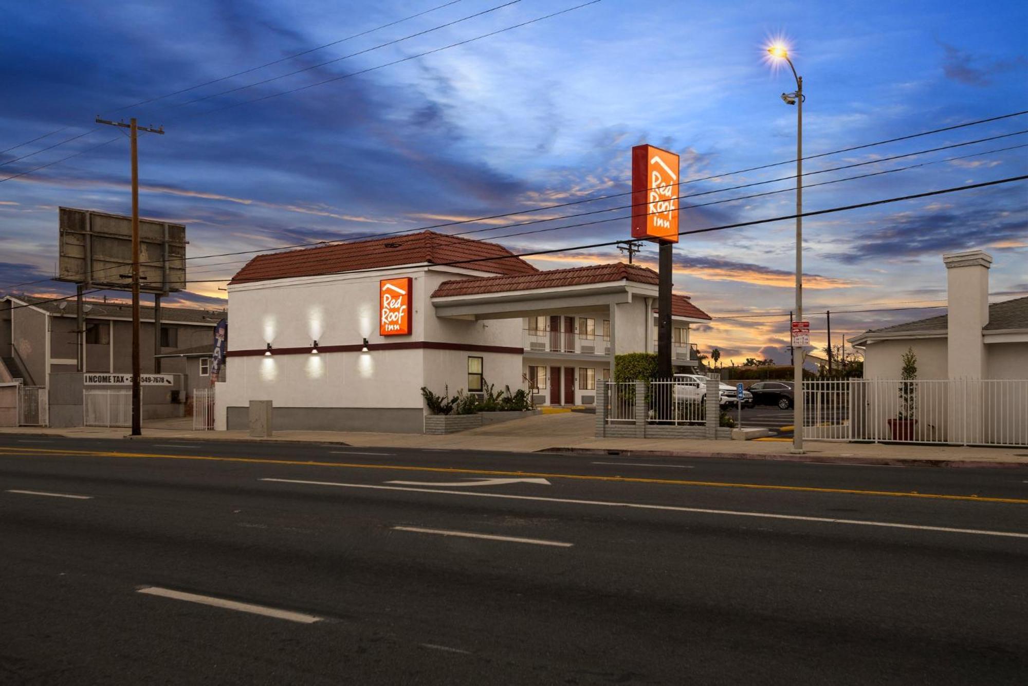 Red Roof Inn Carson - Wilmington, Ca Los Angeles Eksteriør billede