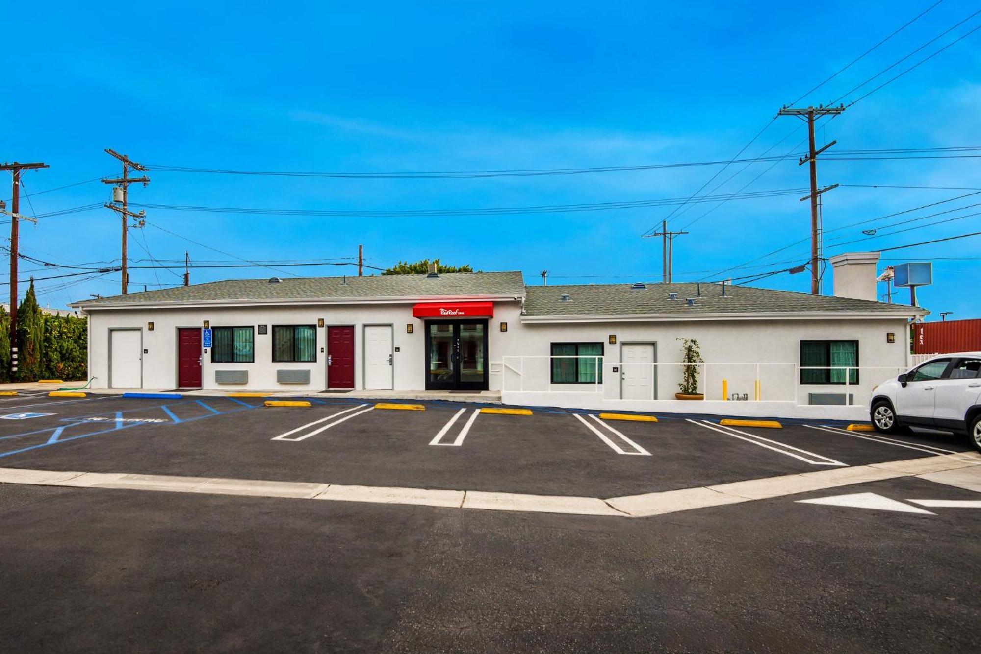 Red Roof Inn Carson - Wilmington, Ca Los Angeles Eksteriør billede