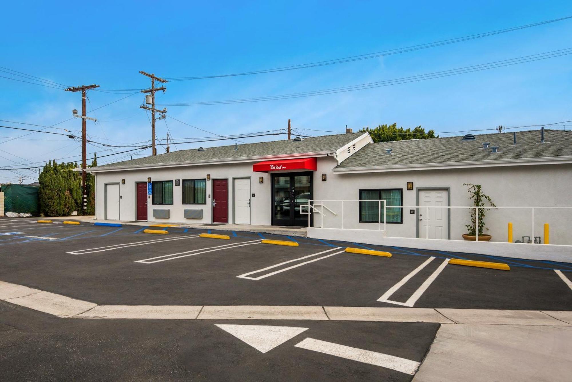 Red Roof Inn Carson - Wilmington, Ca Los Angeles Eksteriør billede
